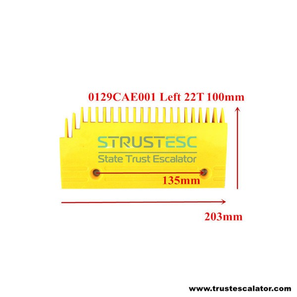 0129CAD001 0129CAE001 0129CAF001 Plastic Comb Use for Fujitec Escalator