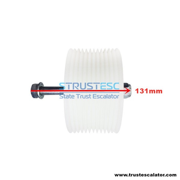 1709066300 Escalator Belt Roller Use for Thyssenkrupp OD110mm W60mm 6304-2RS