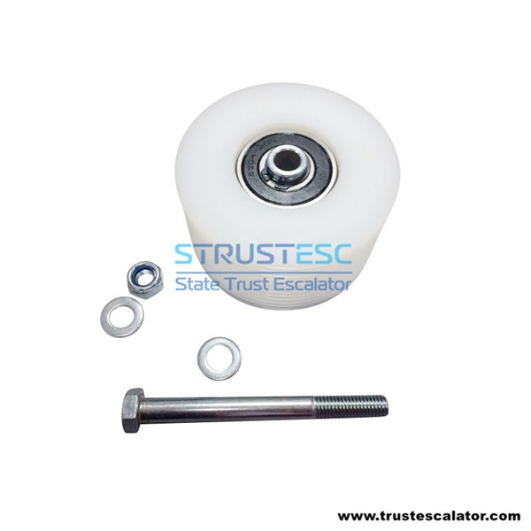 1709066300 Escalator Belt Roller Use for Thyssenkrupp OD110mm W60mm 6304-2RS
