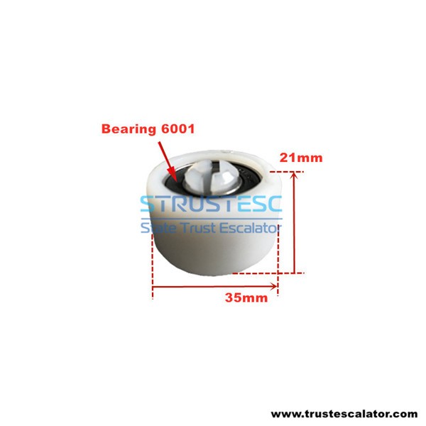 1737511200 Escalator Newel Guide Roller Use for Thyssenkrupp 