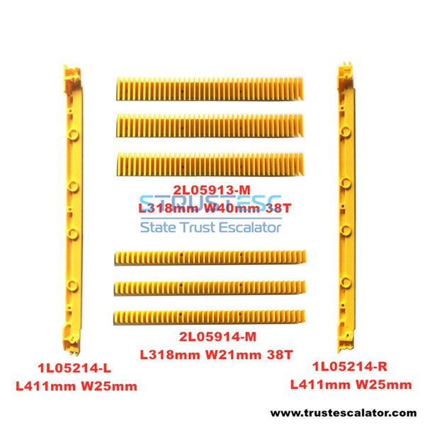 1L05214-L 1L05214-R 2L05913-M 2L05914-M Step Demarcation Use for Sigma Escalator