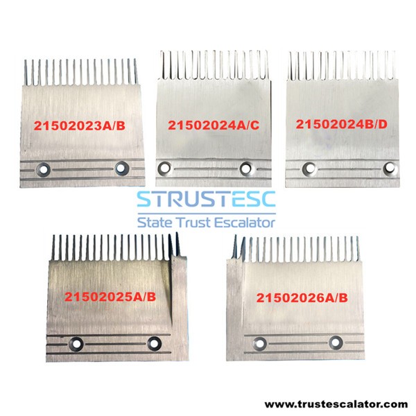 21502024B/D 21502025A/B 21502026A/B Escalator Comb Use for Hitachi 