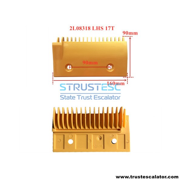 2L08316 2L08317 2L08318 2L08319 Comb Use for Sigma Escalator