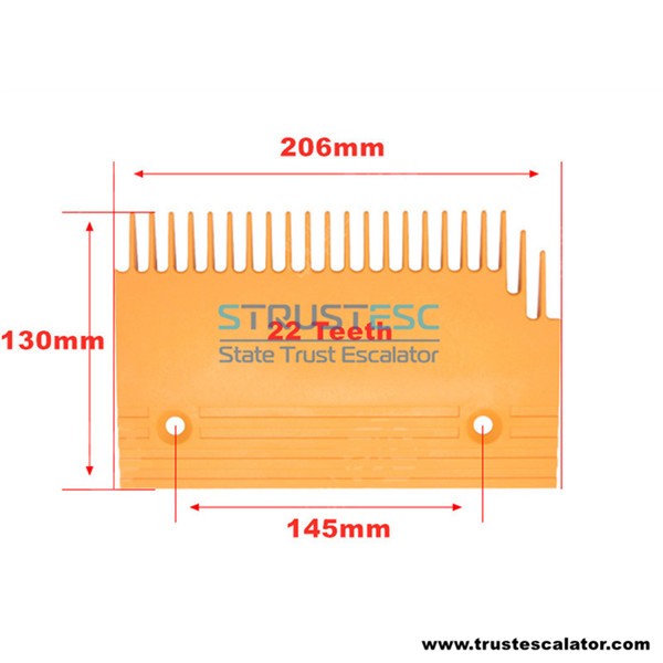 5PIP5579P001 5PIP5579P002 5PIP5579P003 Escalator Plastic Comb Plate Use for Toshiba
