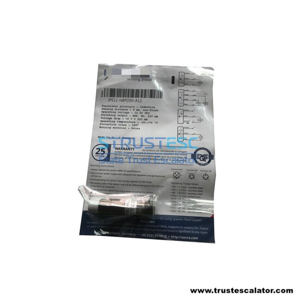 8800100096 Escalator Sensor IPS12-N8PO50-A12 Use for Thyssenkrupp