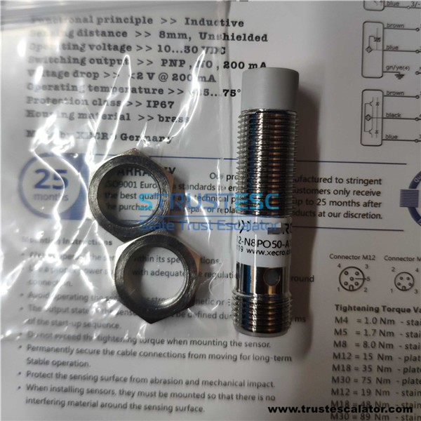 8800100096 Escalator Sensor IPS12-N8PO50-A12 Use for Thyssenkrupp