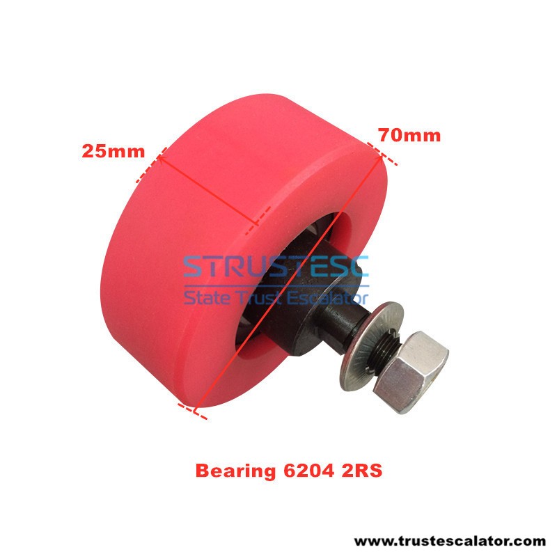 9300 9500 9700 Escalator Handrail Guide Roller 70x25x6204 70*25*6204