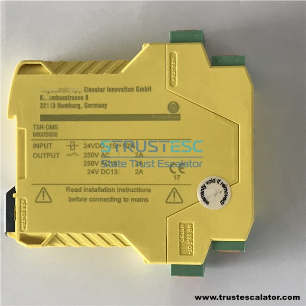 A6 TSR-DMS 68005600 Escalator Import Speed Monitor Use for Thyssenkrupp