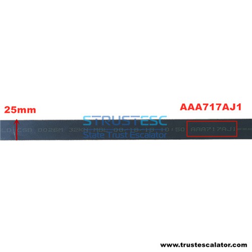 AAA717AJ1 Elevator Traction Belt W25xH3mm Use for Otis 