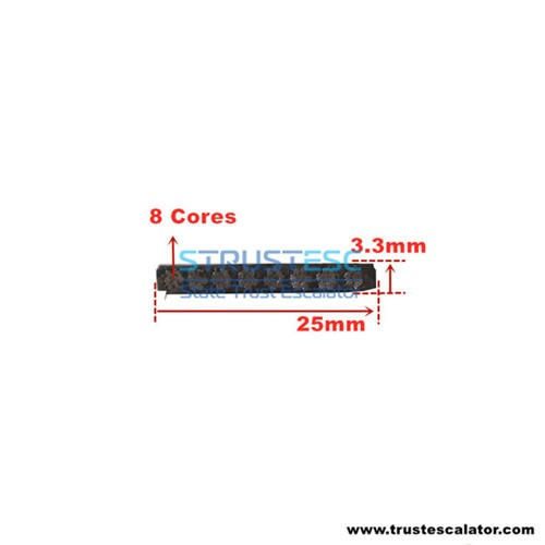 AAA717AJ1 Elevator Traction Belt W25xH3mm Use for Otis 