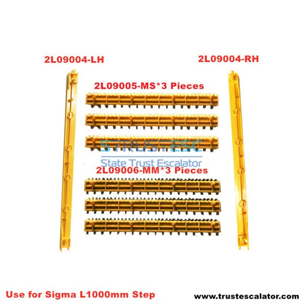ASA00B039-L.M ASA00B039-L.H 2L09005-MS 2L09006-MM Step Demarcation Use for Sigma Escalator