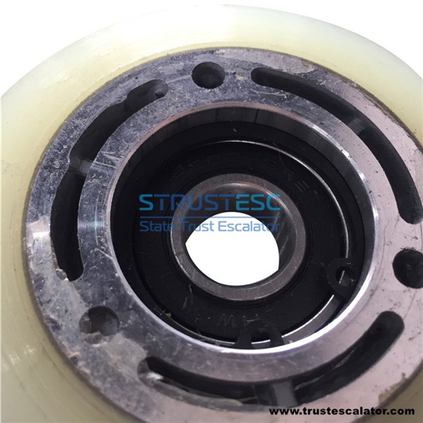 Conveyer Chain Roller Use for Otis Sigma Escalator OD80mm W22mm Bearing 6202RS 