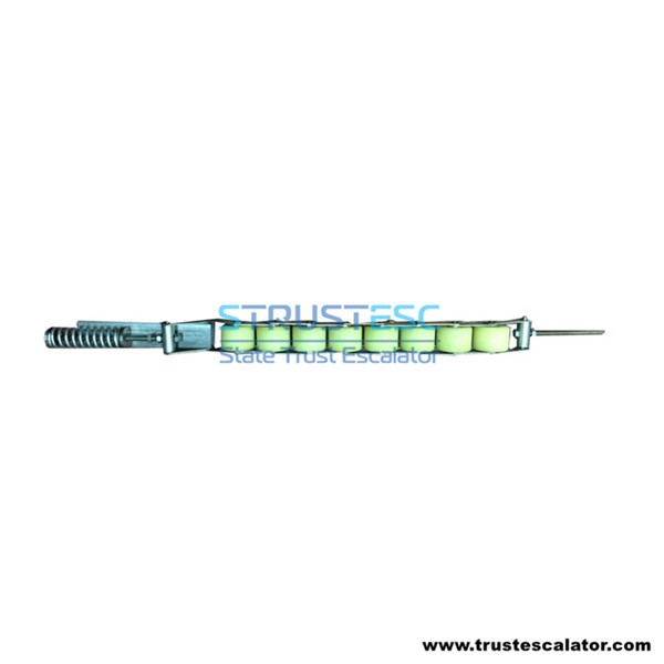DAA332L3 Escalator Handrail Tension Chain  8 Roller OD76mm W54mm 6201RS Use for Otis 