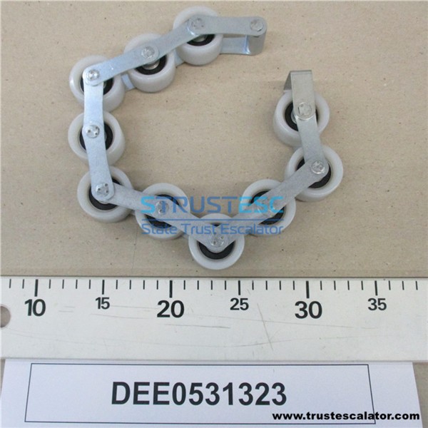DEE0531323 Handrail Support Roller Assemblies L=490MM 10 Rollers Use for Kone RT Escalator
