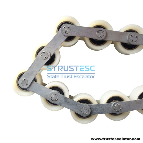 DEE1700491/2 ROLLER HANDRAIL GUIDE D40MM W=24MM Roller 22 Rollers Use for ECO3000 Autowalk