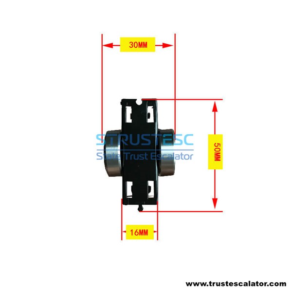 DEE3685009 BEARING BLOCK,L=47.6MM use for Kone E3X Escalator Release 1.6