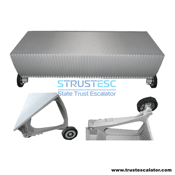 DEE4004421 STEP,2000 B=996MM TYPE100 SILVER MBZ Use for Kone RT Escalator