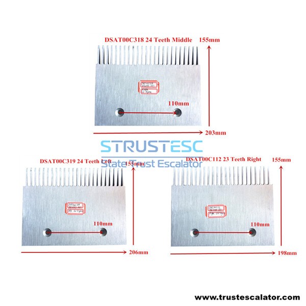 DSAT00C112 DSAT00C318 DSAT00C318 Comb Use for Sigma Escalator 