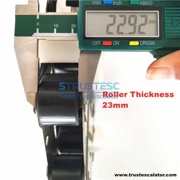 Duty Escalator Newel Chain Use for Fujitec Roller OD32mm W23mm