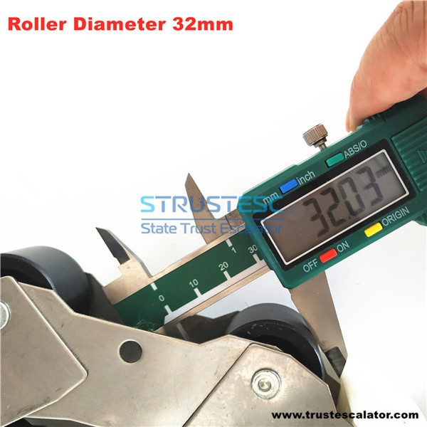 Duty Escalator Newel Chain Use for Fujitec Roller OD32mm W23mm