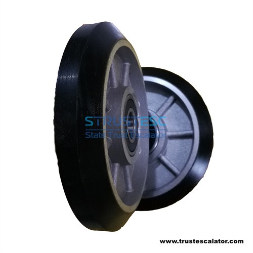EA18359 Elevator guide shoe roller OD152mm W32mm Bearing 6204