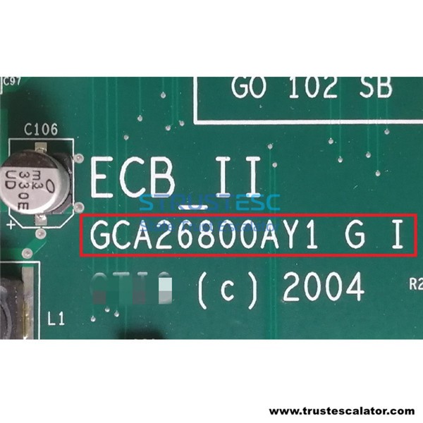 ECB_II GCA26800AY1 G I Escalator Board Use for Otis 