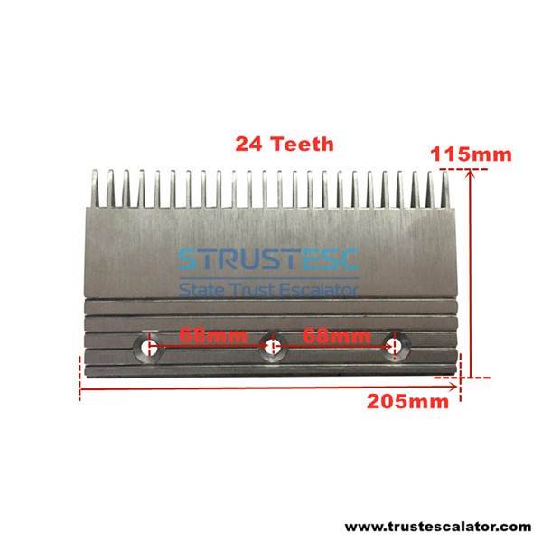 Elevator Comb AL Use for ThyssenKrupp Avanti