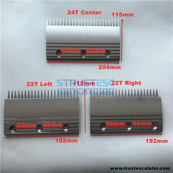 Elevator Comb AL Use for ThyssenKrupp Avanti