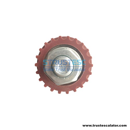 Elevator Door Motor Belt Roller with Bracket use for Kone