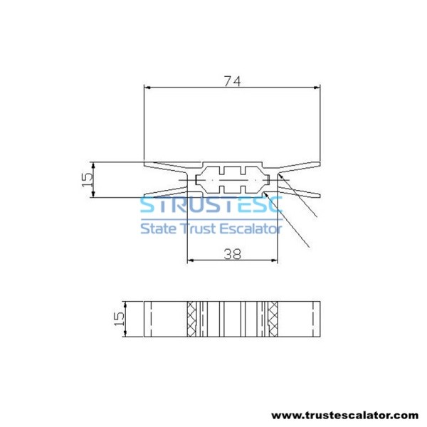 Elevator Door Slider use for QKS9