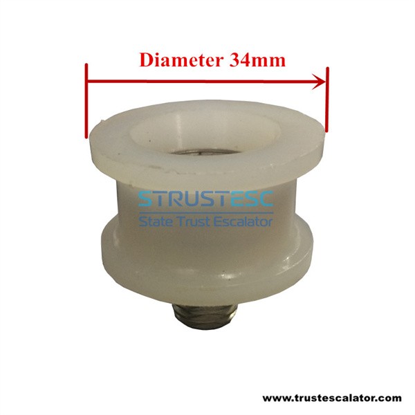 Elevator Eccentric Roller OD34 Thickness 19 Bearing 608Z M12 use for 962156 782573 V30 300P 