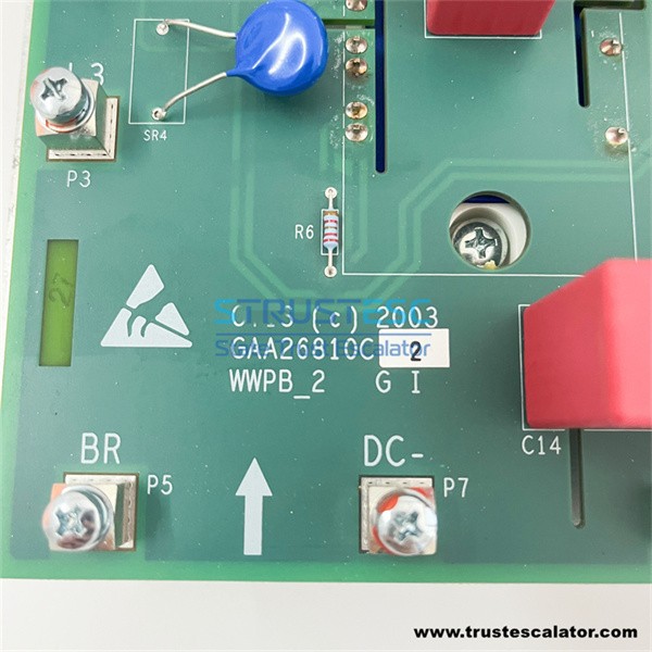 Elevator Inverter WWPB_2 Drive Board GAA26810C2 with Heat Sink Use for Otis 