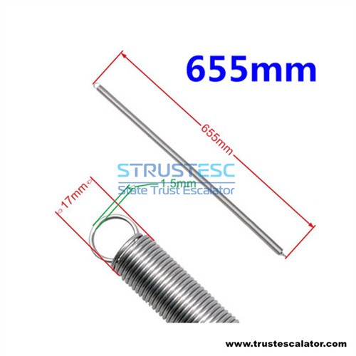 Elevator K8 S8 F9 spring L375/655/805mm use for Thyssen 