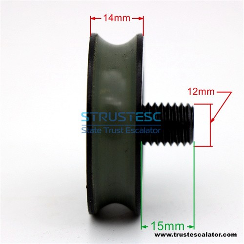 Elevator door hanger roller 48x14x6200 use for Thyssen