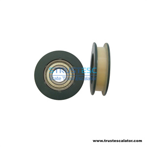 Elevator door hanger roller 60*16*6203 flat groove