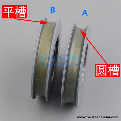Elevator door hanger roller W/WO axle 65x13x6202 round 