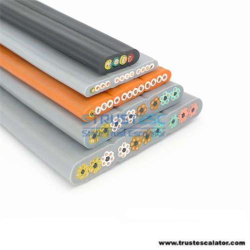 Elevator flat cable TVVB travelling cable use for Lift 