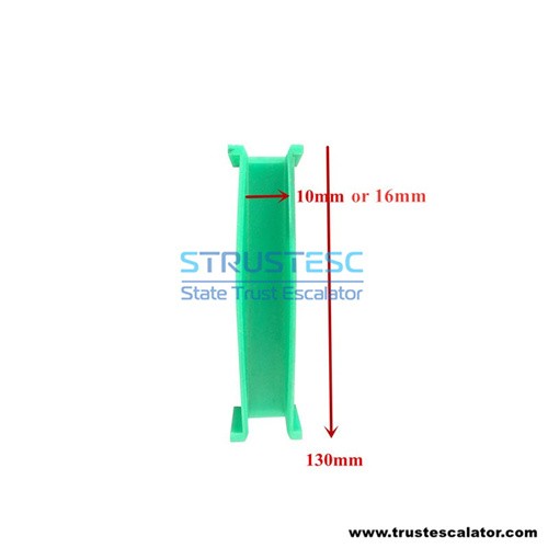 Elevator guide shoe insert L130mm Groove width 10/16mm fit for Kone