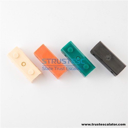 Elevator guide shoe insert L80mm Groove width 10/16mm use for Kone