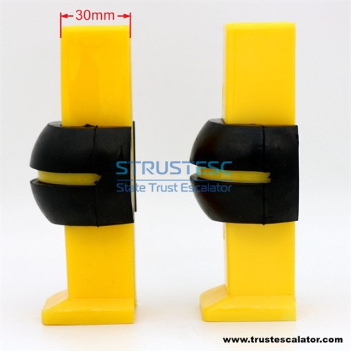 Elevator guide shoe liner with ball use for Thyysen L127mm 