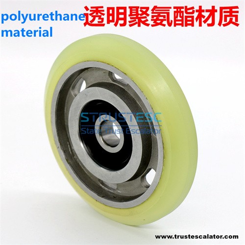 Elevator high speed guide roller OD125mm W22mm Bearing 6303