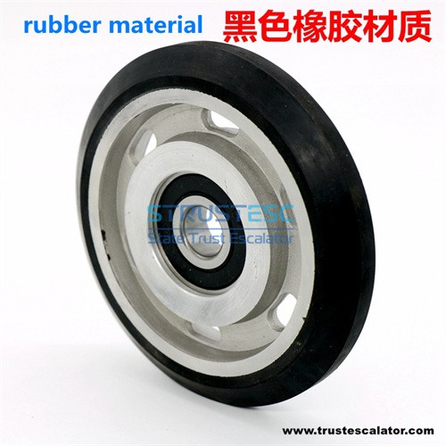 Elevator high speed guide roller OD125mm W22mm Bearing 6303