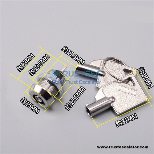 Elevator power lock 102 base station lock use for Sigma