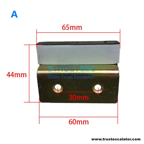 Elevator rubber slider use for Fujitec new/old type