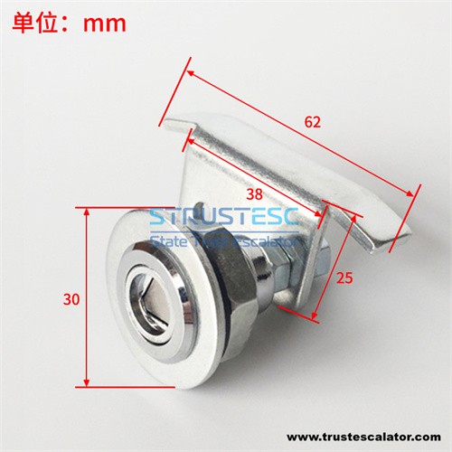 Elevator triangle lock use for Mitsubishi 