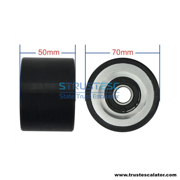 Escalator Aluminum Handrail Support Roller Use for LG-Sigma 70*50*6202RS