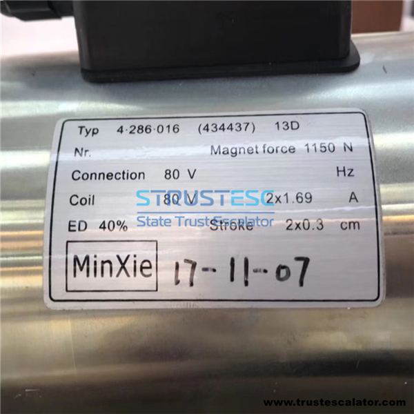 Escalator Brake TYPE 4.286.016 434437 13D 1150N Use for 9300 9500 9700