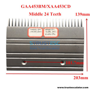 Escalator Comb GAA453BM1 XAA453BM1 XAA453CD1 Use for Use for Otis 506SL & 506NCE 
