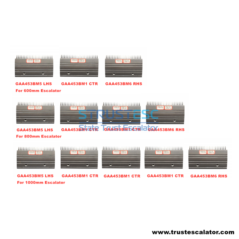Escalator Comb GAA453BM1 XAA453BM1 XAA453CD1 Use for Use for Otis 506SL & 506NCE 
