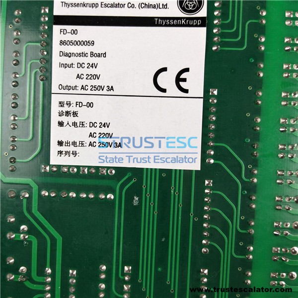 Escalator Diagnostic Board FD-00 V2.0 8605000059 Use for Thyssenkrupp 